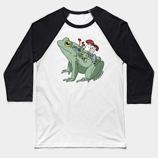 Funghi Frog Baseball T-Shirt